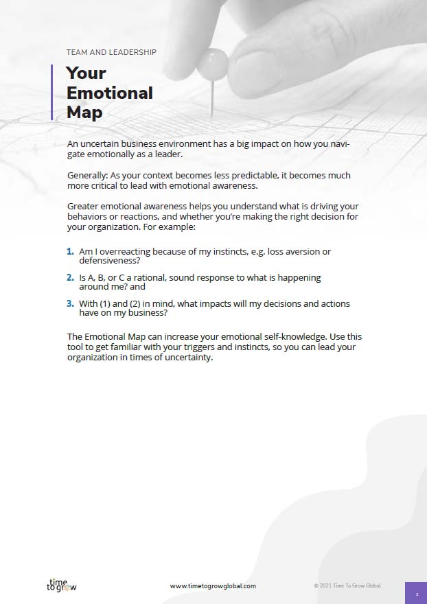 Cover image of Your Emotional Map tool