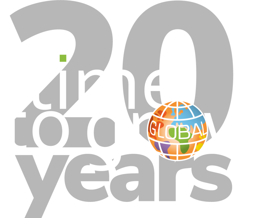 Logo Time To Grow Global 20 years